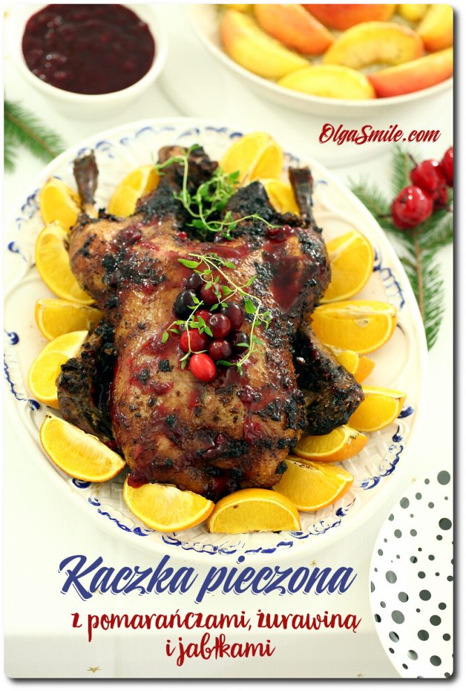KACZKA PIECZONA Z POMARAŃCZAMI przepis Olga Smile