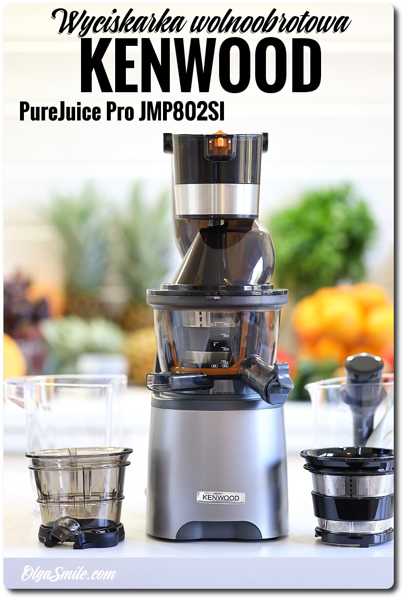 Wyciskarka wolnoobrotowa Kenwood PureJuice Pro JMP802SI