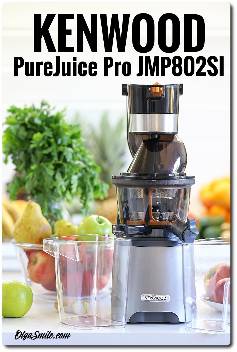 Wyciskarka wolnoobrotowa Kenwood PureJuice Pro JMP802SI