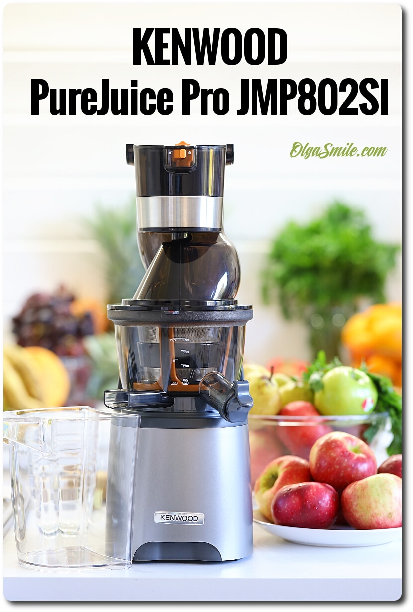 Wyciskarka wolnoobrotowa Kenwood PureJuice Pro JMP802SI