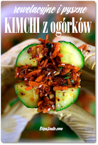 KIMCHI Z OGÓRKÓW