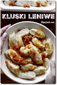 KLUSKI LENIWE Z SERA