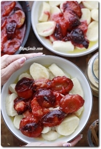 KLUSKI LENIWE ZE ŚLIWKAMI I CYNAMONEM