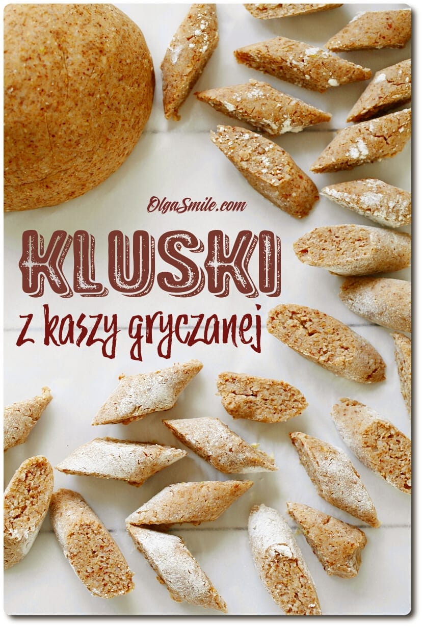 KLUSKI Z KASZY GRYCZANEJ