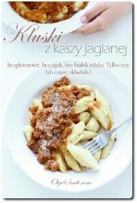 Kluski z kaszy jaglanej