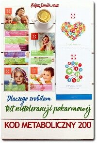 Test nietolerancji pokarmowej Kod Metaboliczny 200 w CM Vimed