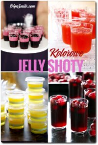 Kolorowe jelly shoty