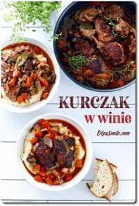 KURCZAK W WINIE