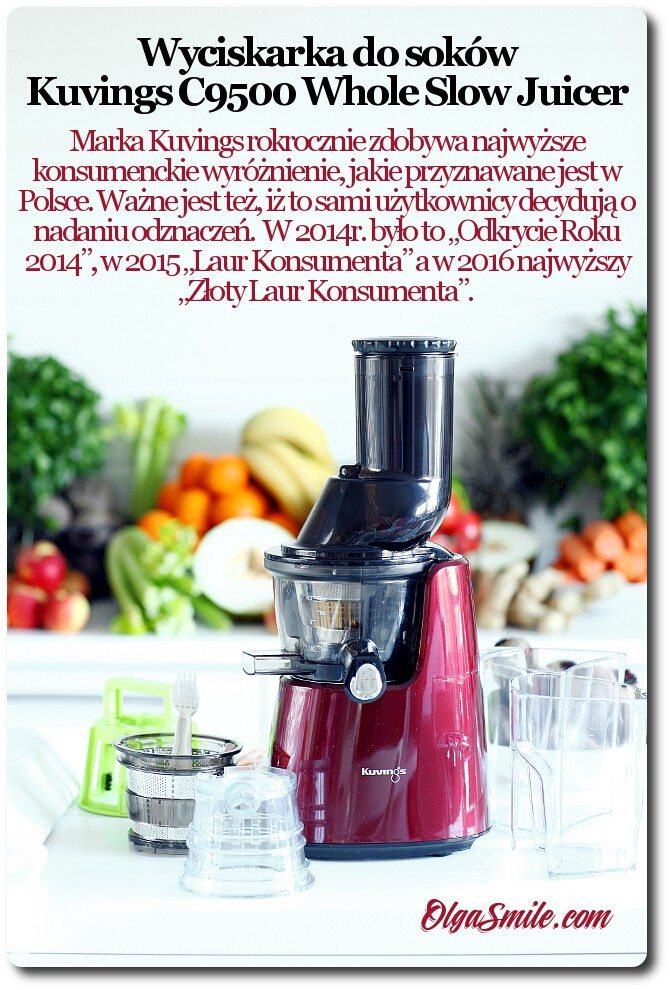 Wyciskarka Kuvings C9500 Whole Slow Juicer