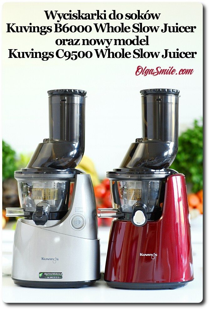 Wyciskarka Kuvings B6000 i C9500 Whole Slow Juicer