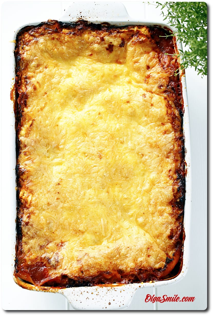 LASAGNE Z SOSEM BOLOGNESE