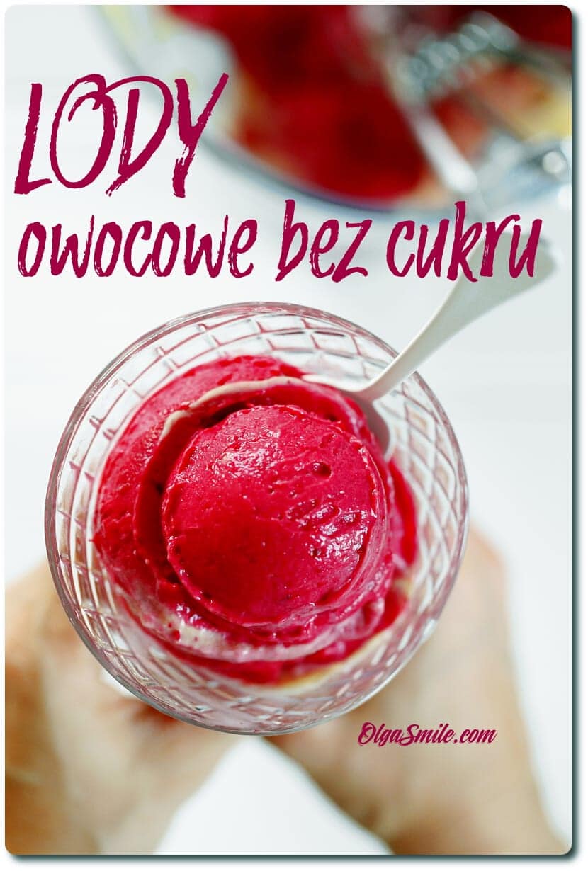 Lody owocowe