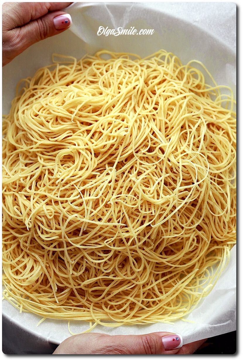 MAKARON JAJECZNY DO ROSOŁU