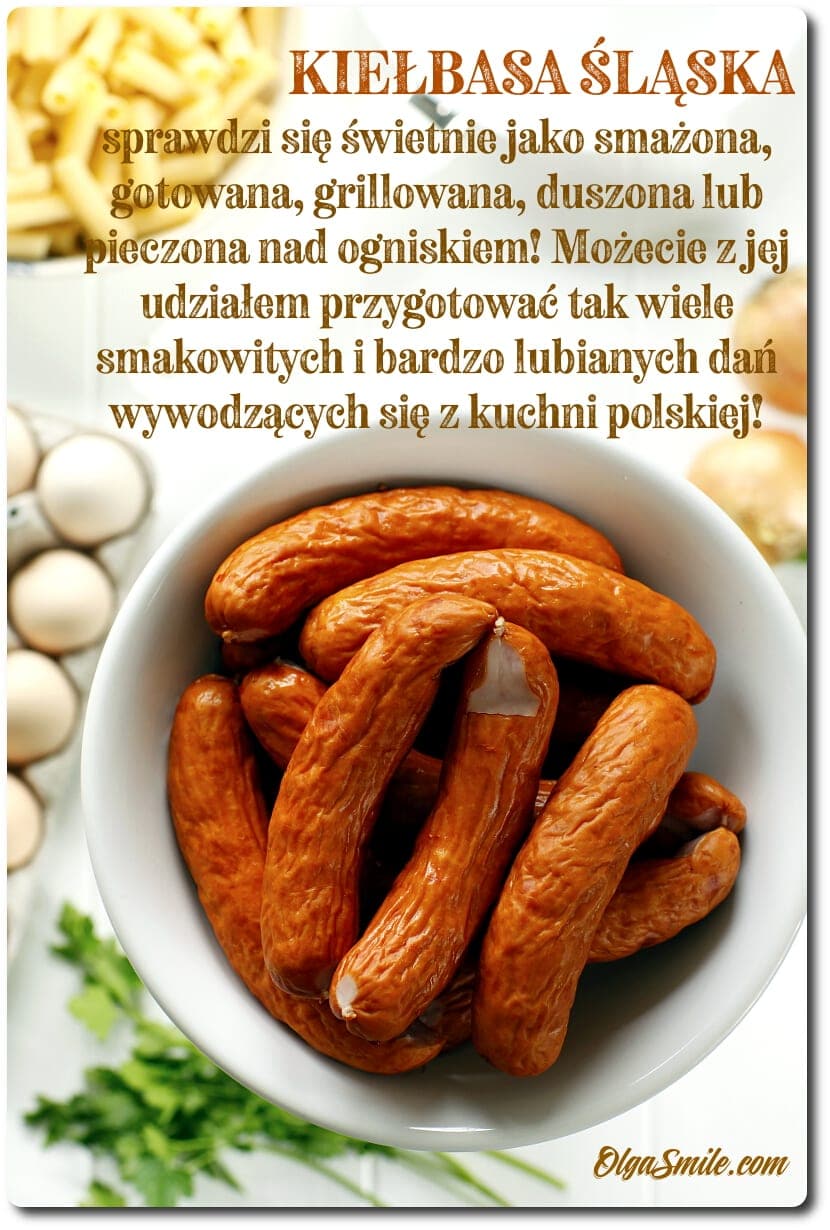 MAKARON Z KIEŁBASĄ I JAJKIEM