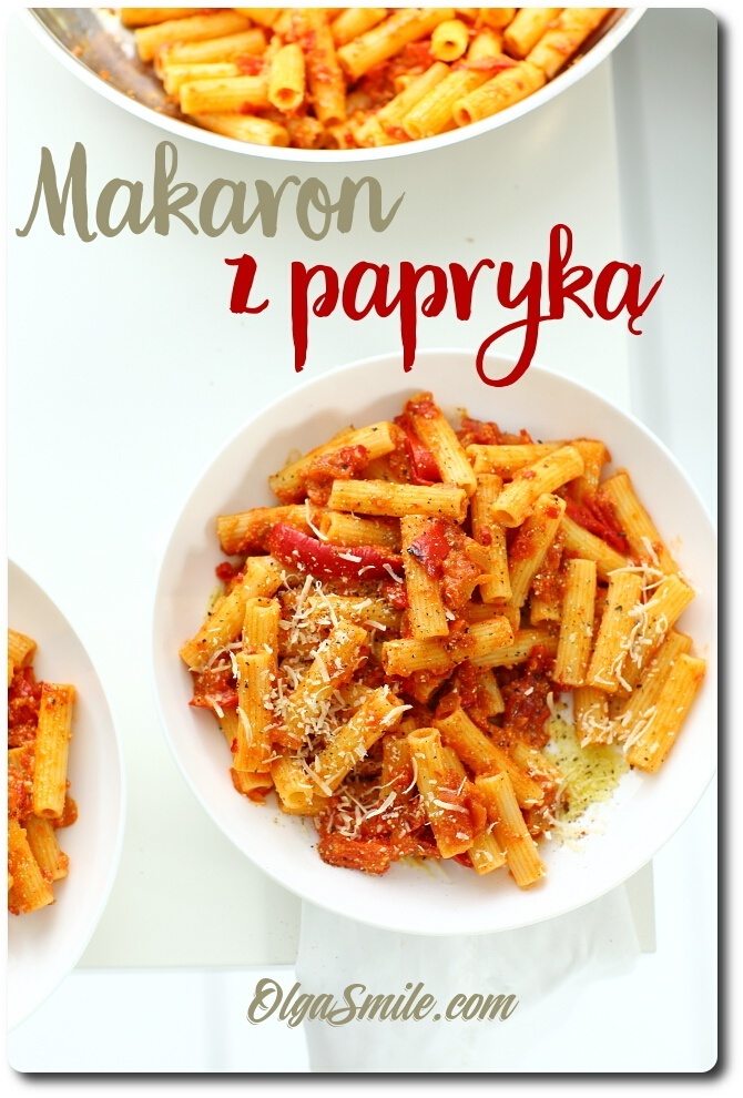 Makaron z papryką