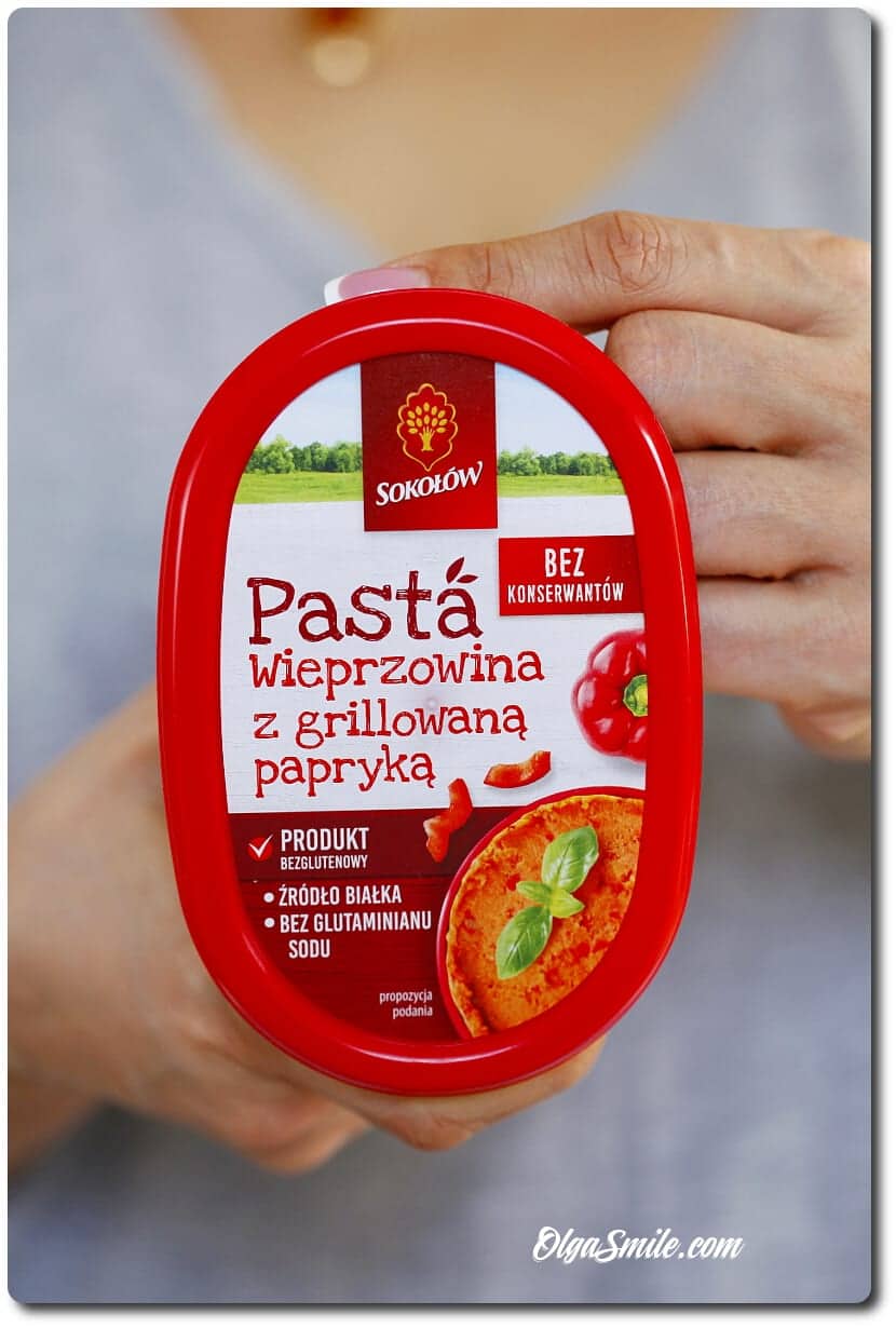 pasta wieprzowina z grillowaną papryką Sokołów Pasta wieprzowina z grillowaną papryką Sokołów