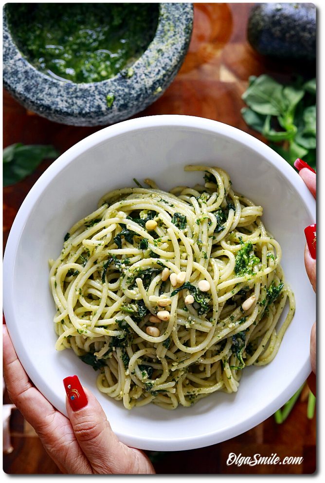 PESTO ALLA GENOVESE przepis Olga Smile