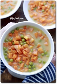 MARCHEWKA Z GROSZKIEM NA GĘSTO