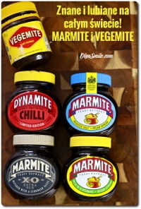 MARMITE i VEGEMITE czyli pasta drożdżowa