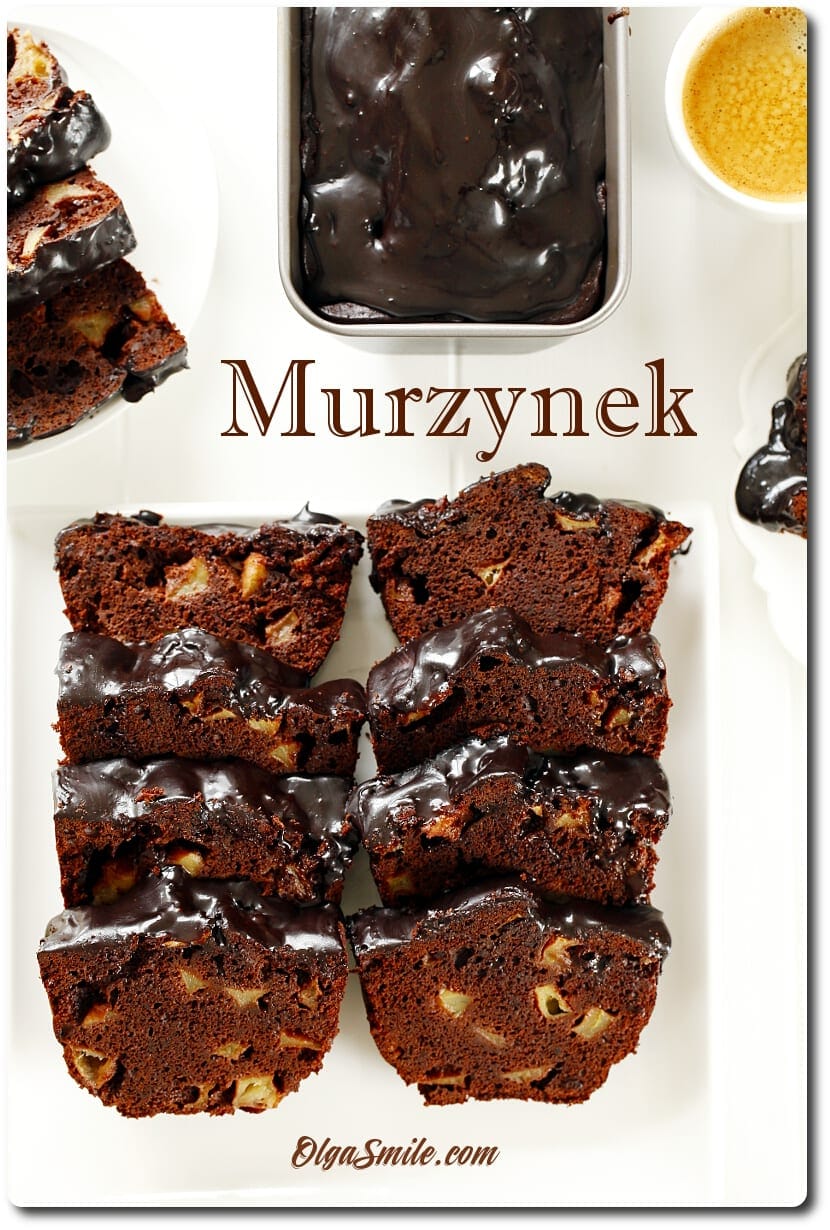 Murzynek z jabłkami
