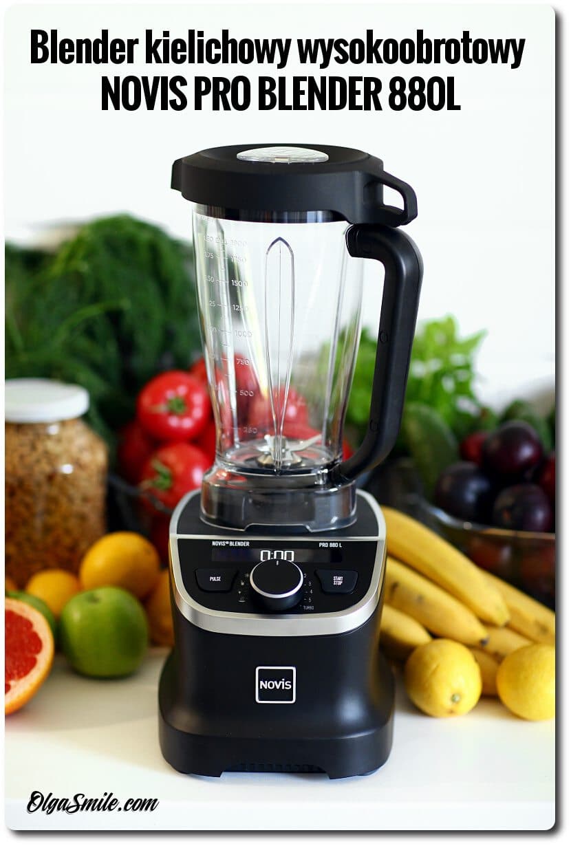 Blender kielichowy wysokoobrotowy NOVIS PRO BLENDER 880L