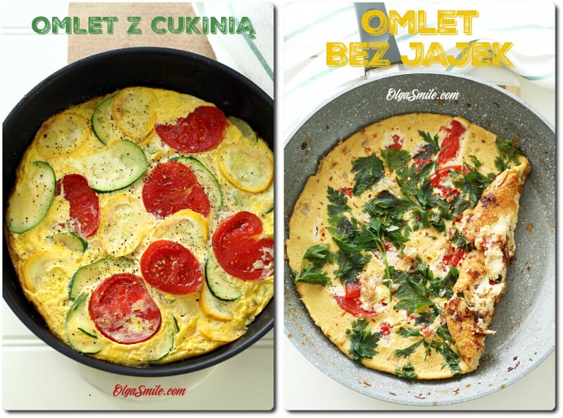 OMLET Z CUKINIĄ