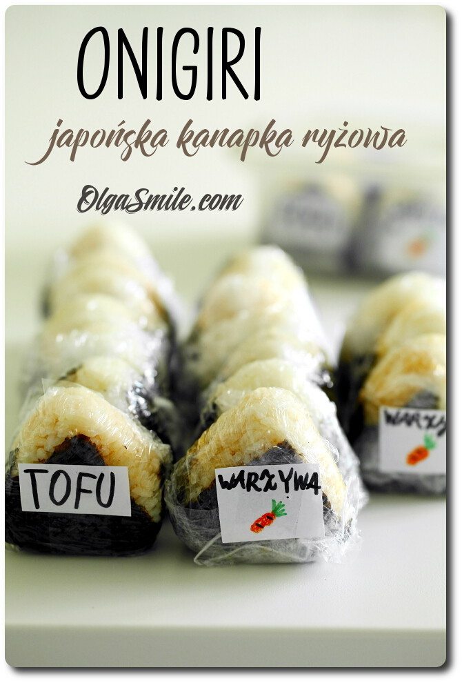 Onigiri japońska kanapka ryżowa