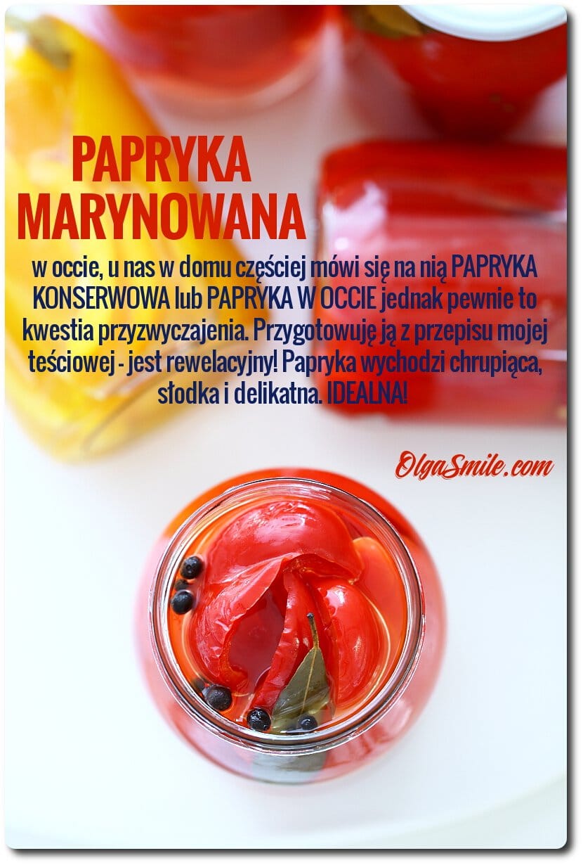 Papryka marynowana