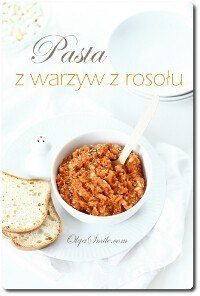 Pasta z warzyw z rosołu