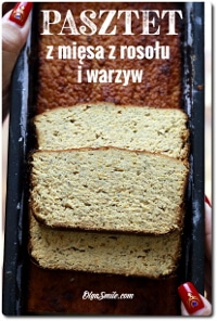 PASZTET Z MIĘSA Z ROSOŁU I WARZYW