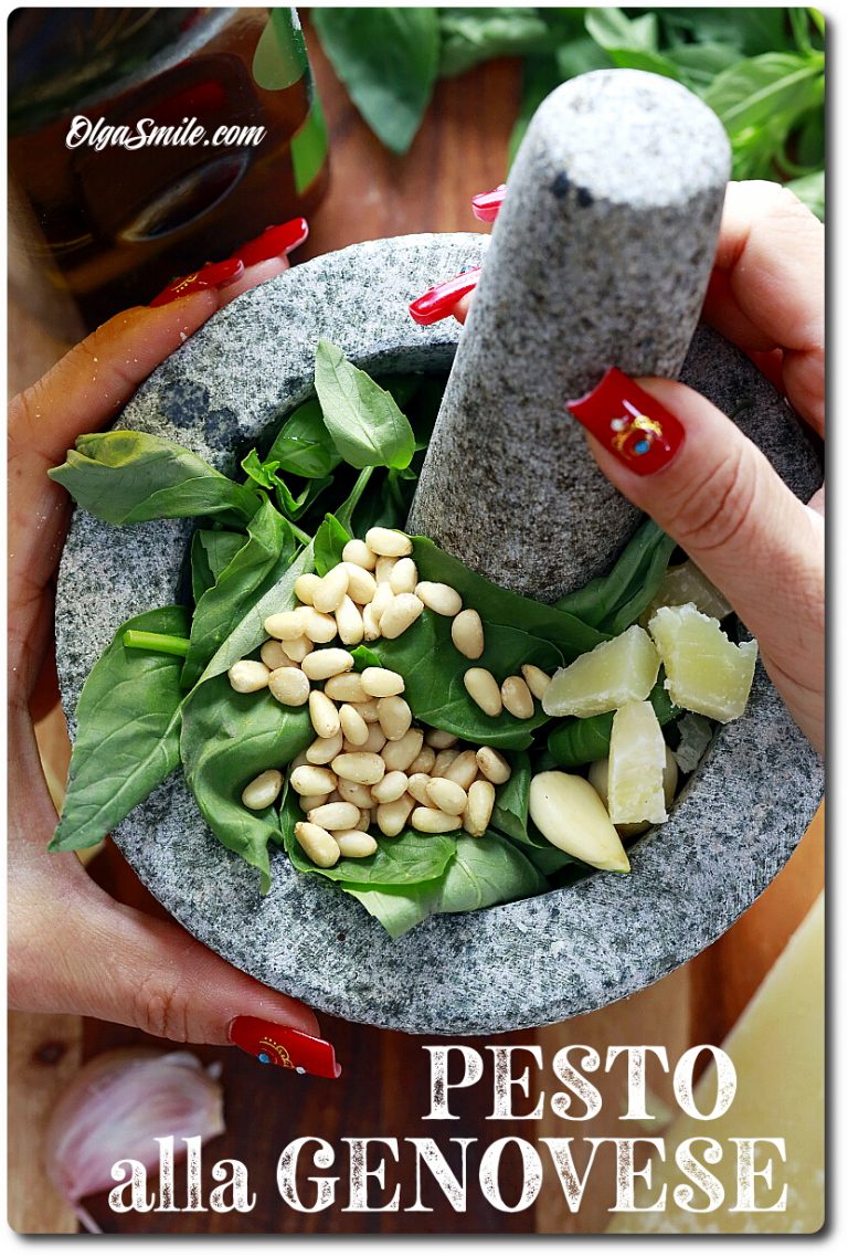 PESTO ALLA GENOVESE przepis Olga Smile
