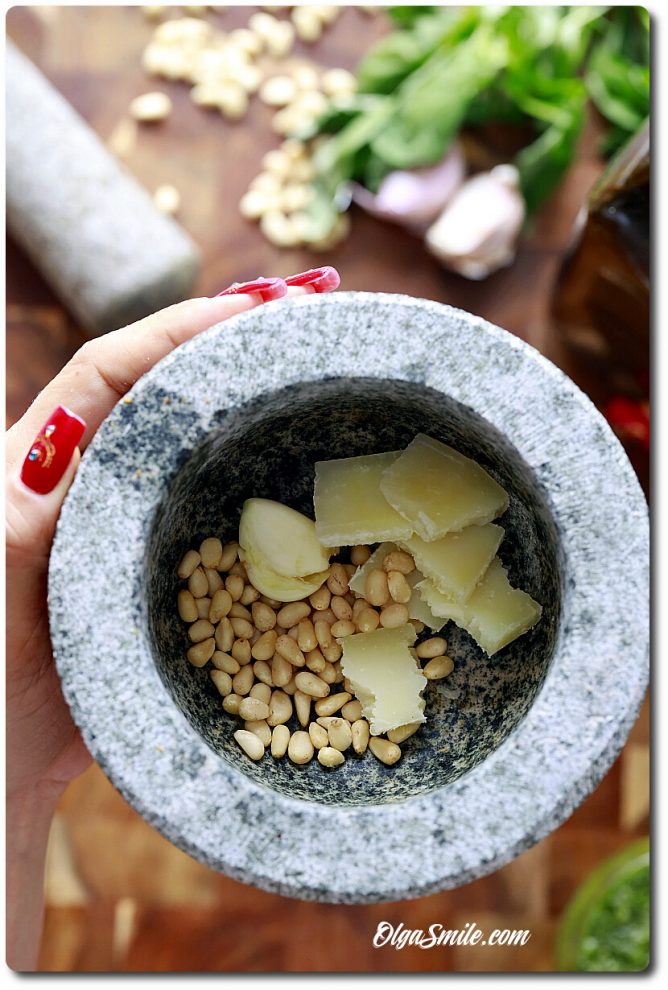 PESTO ALLA GENOVESE przepis Olga Smile