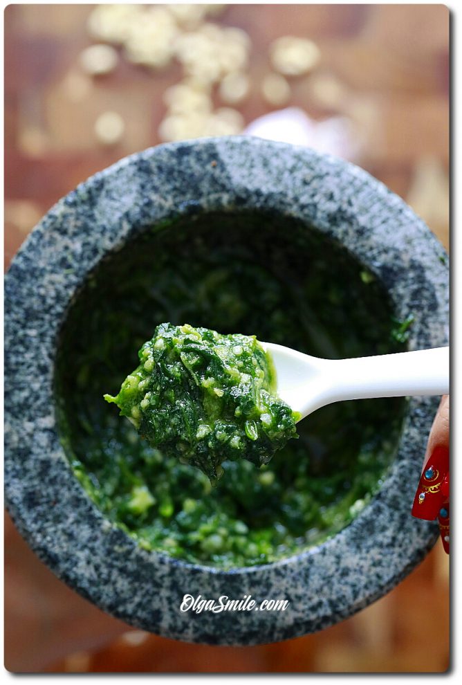 PESTO ALLA GENOVESE przepis Olga Smile