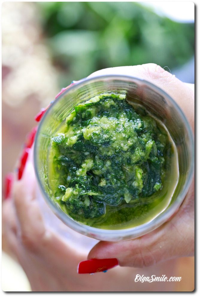 PESTO ALLA GENOVESE przepis Olga Smile
