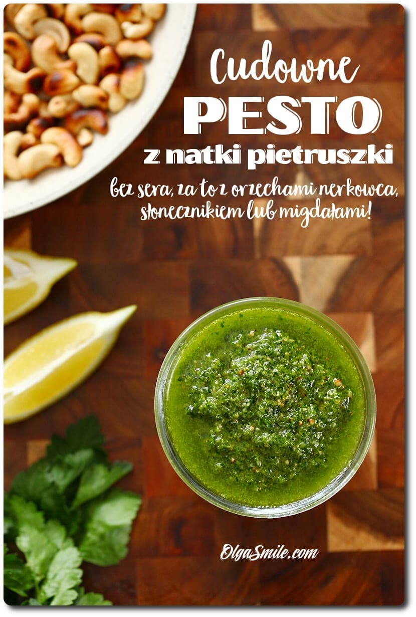 Pesto z natki pietruszki