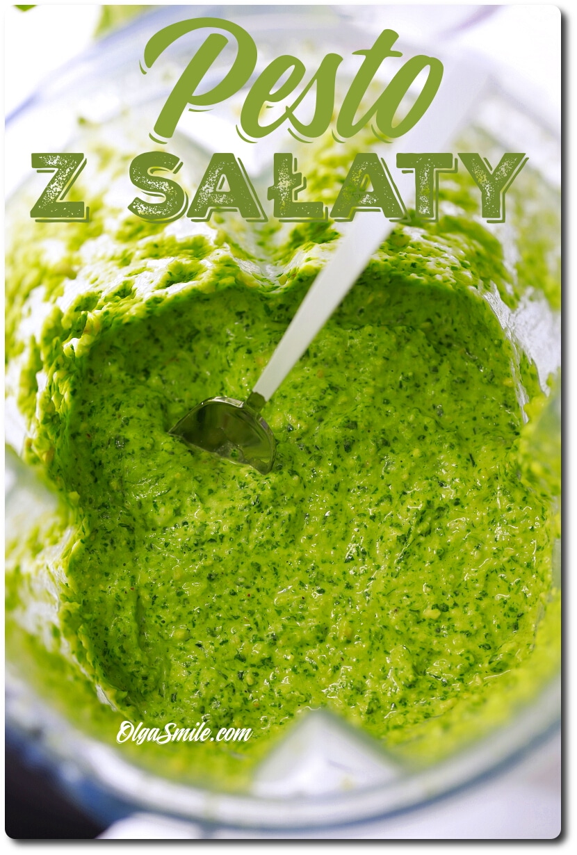 PESTO Z SAŁATY