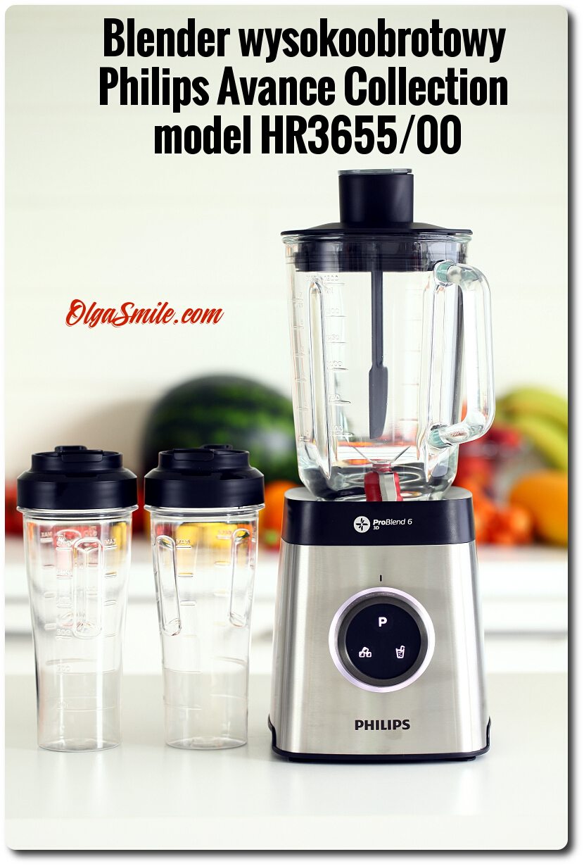 Blender wysokoobrotowy Philips Avance Collection model HR3655/00