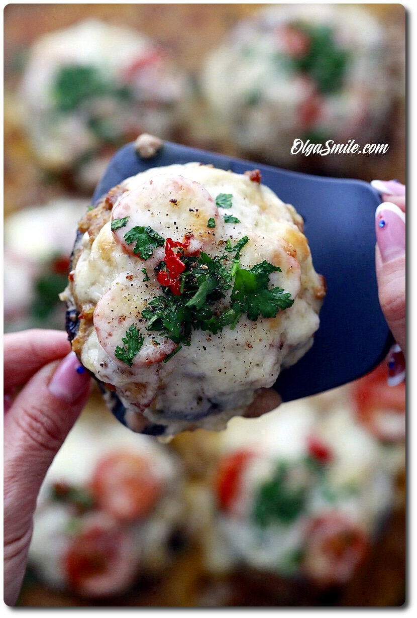 PIECZARKI FASZEROWANE MIĘSEM MIELONYM