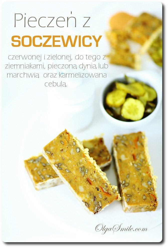 Pieczeń z soczewicy