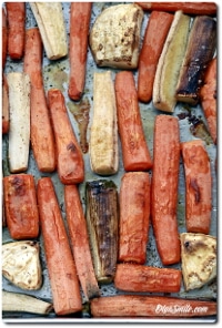 PIECZONE WARZYWA DO ROSOŁU