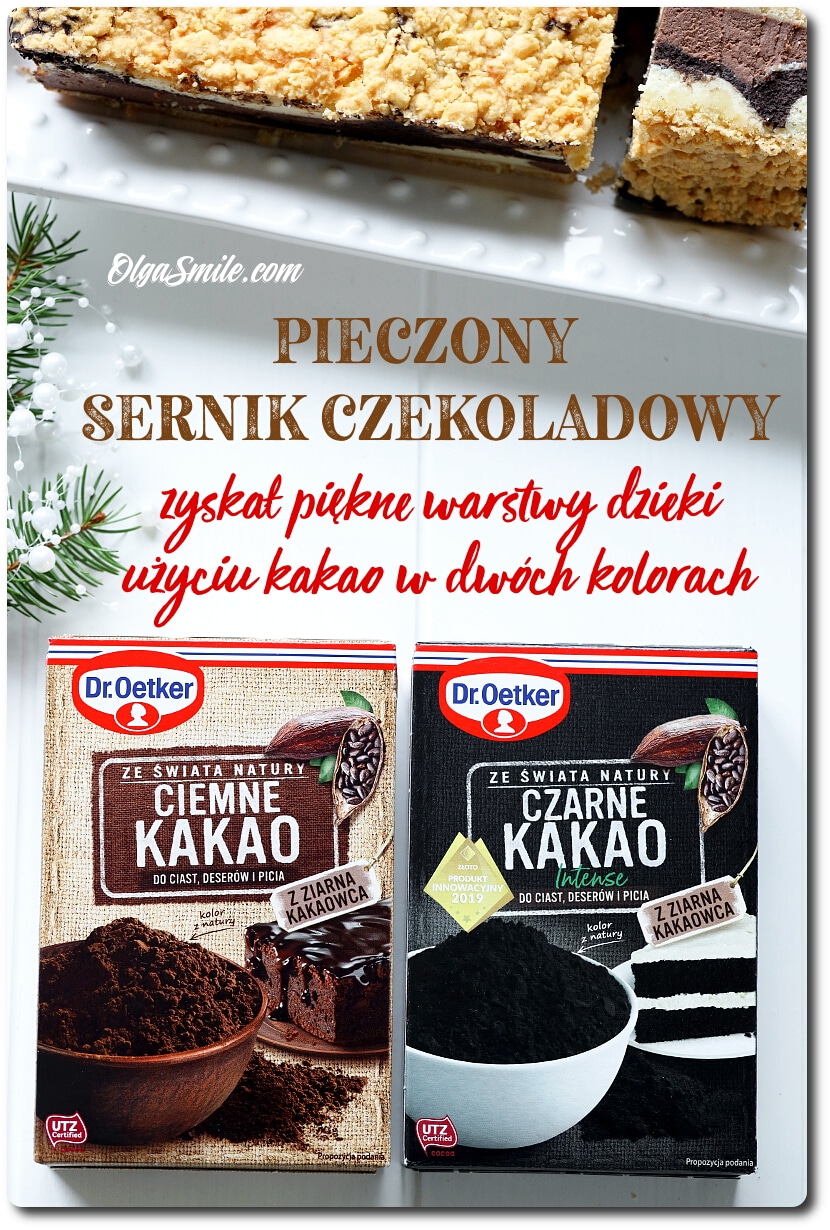 PIECZONY SERNIK CZEKOLADOWY