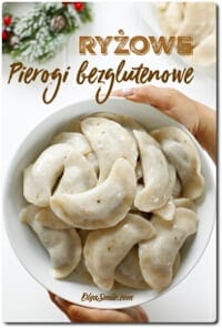 PIEROGI BEZGLUTENOWE RYŻOWE