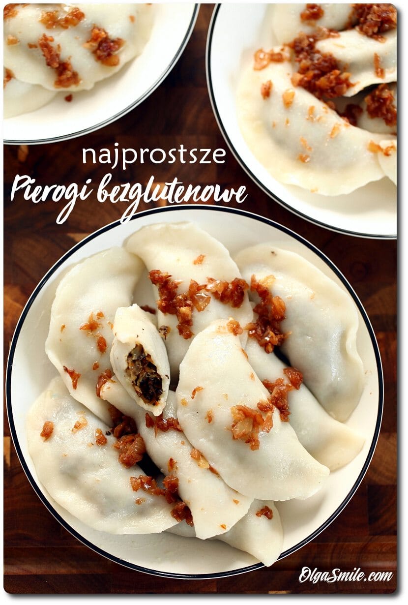 Pierogi bezglutenowe przepis Olga Smile