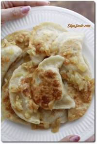 PIEROGI RUSKIE ODSMAŻANE