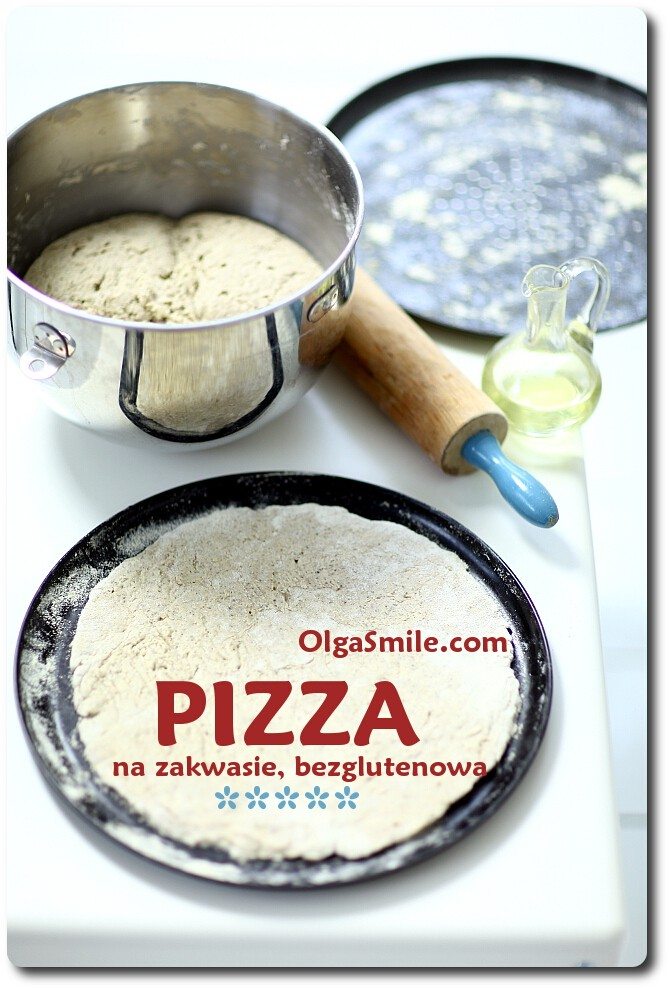 Pizza na zakwasie bezglutenowa