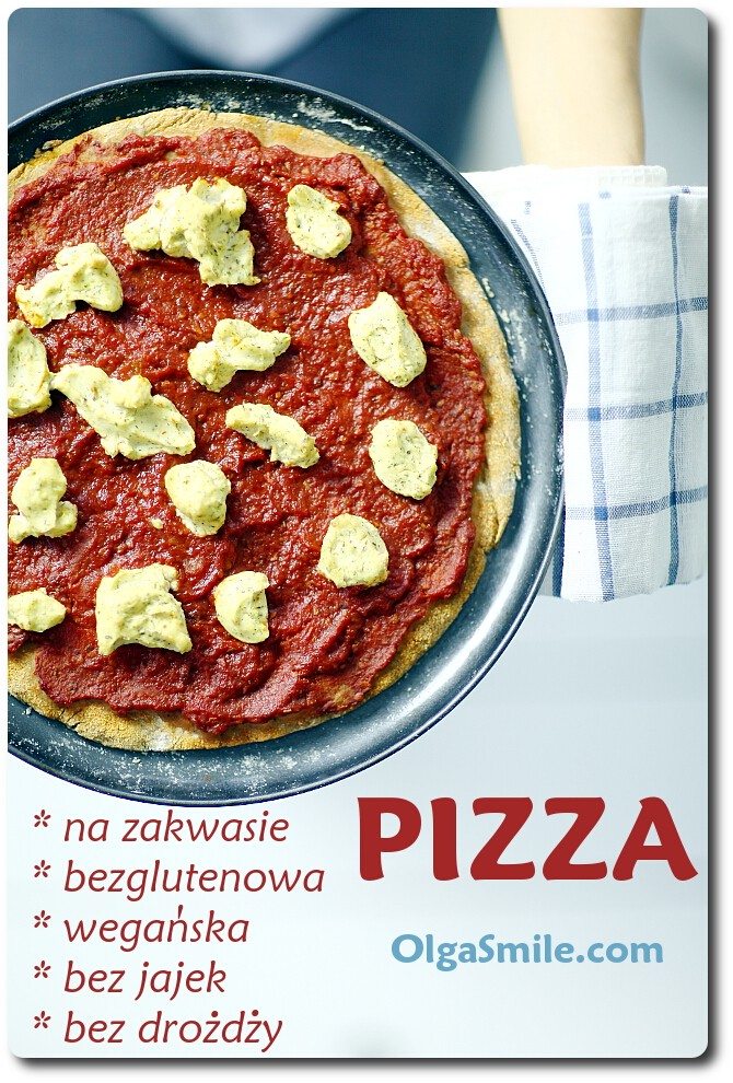 Pizza na zakwasie bezglutenowa