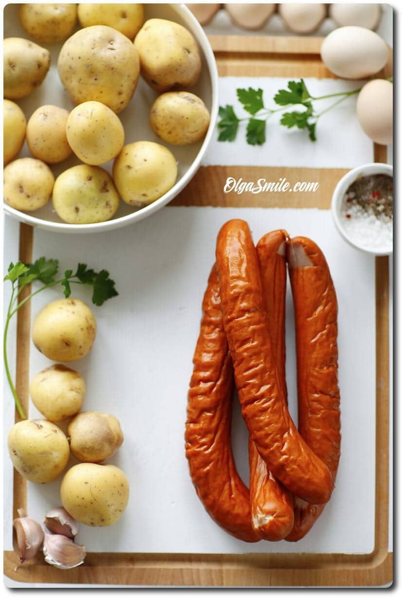 PLACKI Z KIEŁBASĄ PLACKI Z KIEŁBASĄ