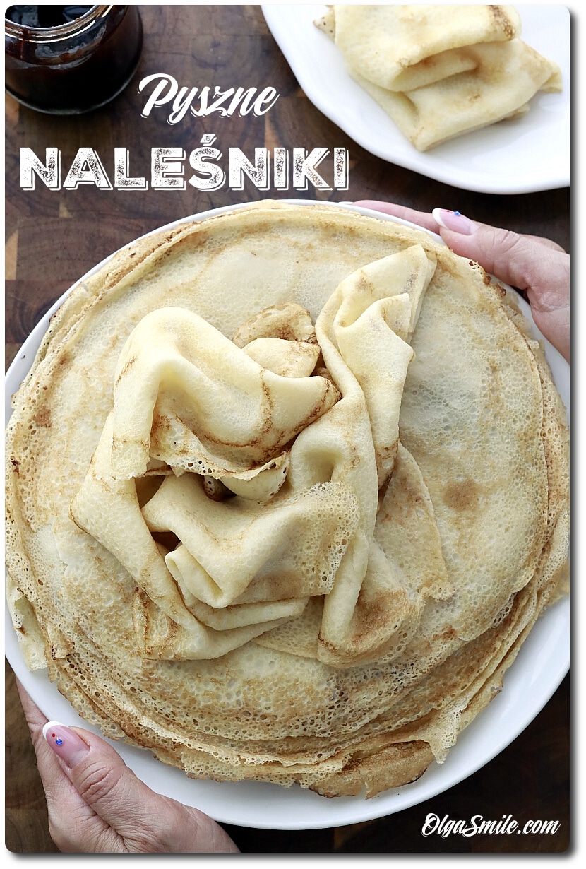 PRZEPIS NA NALEŚNIKI