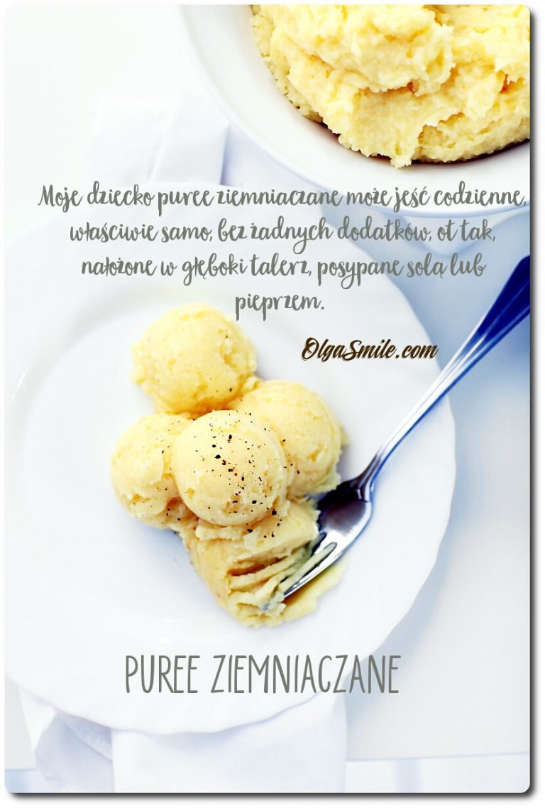 Puree ziemniaczane przepis Olga Smile