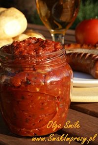 Pomidorowy relish, czyli sos a'la tatarski